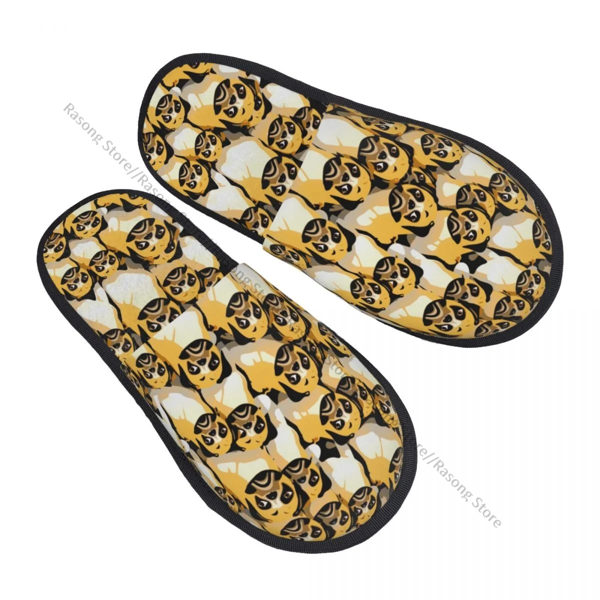 Pug Dogs Puppies Slipper For Women Men Fluffy Winter Warm Slippers Indoor Slippers
Pug Dogs Puppies Slipper For Women Men Fluffy Winter Warm Slippers Indoor Slippers