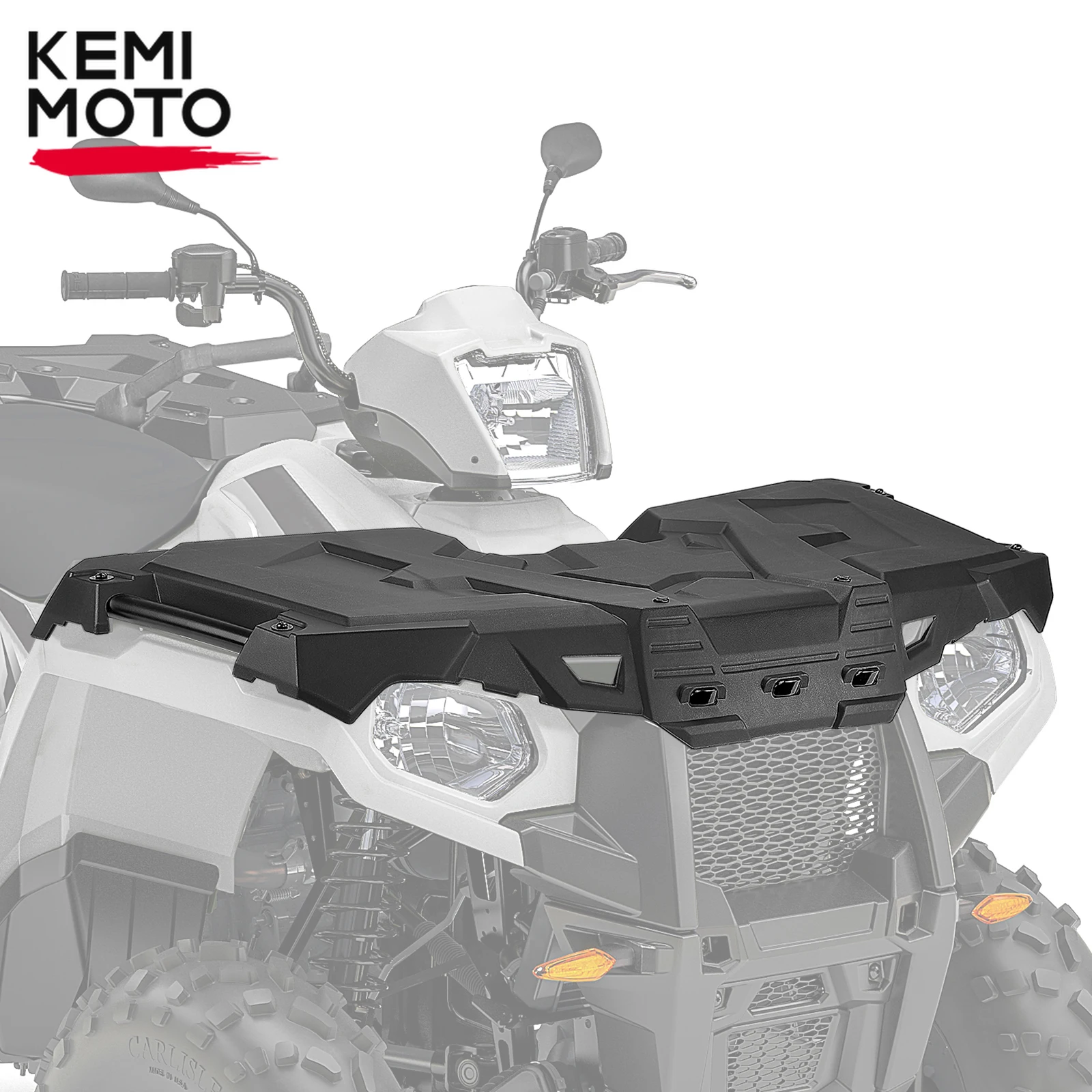 

KEMIMOTO Storage Front Cover Assembly Compatible with Polaris Sportsman 570 450 2017-2022 2023 ATV Front RacK Lid 2636440-070