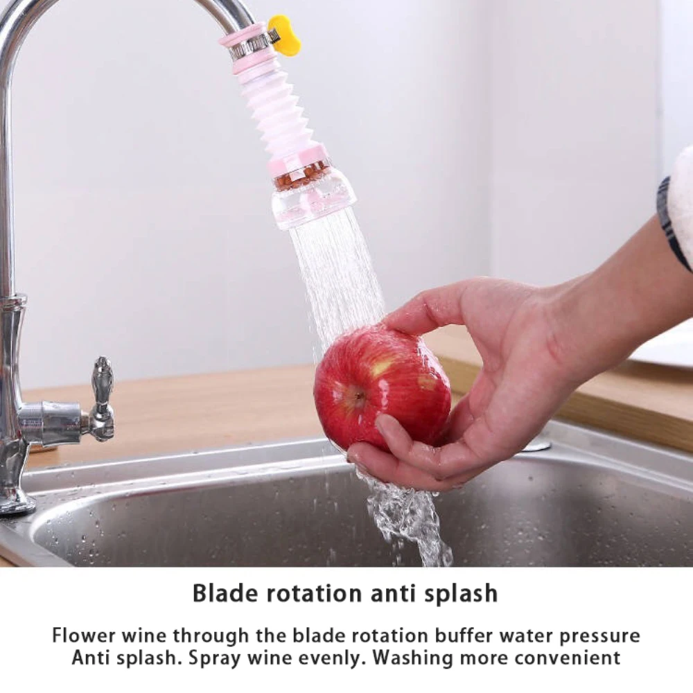 

Anti-splash Convenient Kitchen Healthy Filter Watersaver Durable Adjustable Anti-splash Sprinkler Healthy Kitchen Water Expander