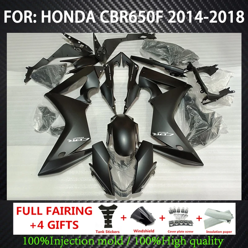 Motorcycle Panel ABS Plastic Cowling Bodywork Full Fairing Kit For 2014 2015 2016 2017 2018 HONDA CBR650F CBR650 14 15 16
Motorcycle Panel ABS Plastic Cowling Bodywork Full Fairing Kit For 2014 2015 2016 2017 2018 HONDA CBR650F CBR650 14 15 16
