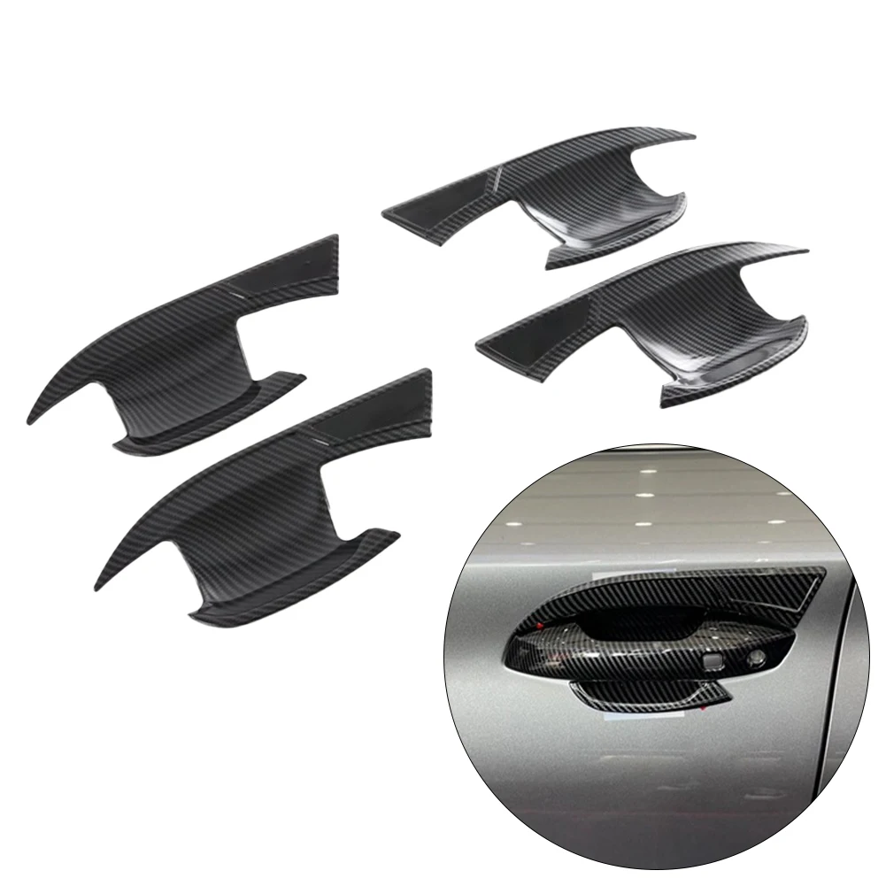 Car Door Bowl Protection Cover Hot Sale Scratch Protective Carbon Fiber Side Door Handle Cover Trim For BYD Atto 3 For Yuan Plus
Car Door Bowl Protection Cover Hot Sale Scratch Protective Carbon Fiber Side Door Handle Cover Trim For BYD Atto 3 For Yuan Plus
