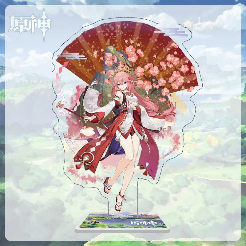 Genshin Impact Kaedehara Kazuha Yae Miko Action Figures Desk Model Plate Toys Room Decorations Room Decor Acrylic Stand Gift
Genshin Impact Kaedehara Kazuha Yae Miko Action Figures Desk Model Plate Toys Room Decorations Room Decor Acrylic Stand Gift