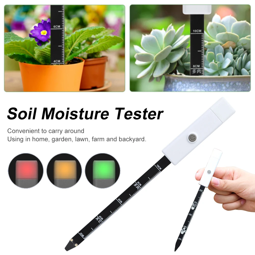 Soil Moisture Meter Temperature Humidity Tester Smart Home Hygrometer Plant Detector Garden Care Planting Humidity Meter
Soil Moisture Meter Temperature Humidity Tester Smart Home Hygrometer Plant Detector Garden Care Planting Humidity Meter