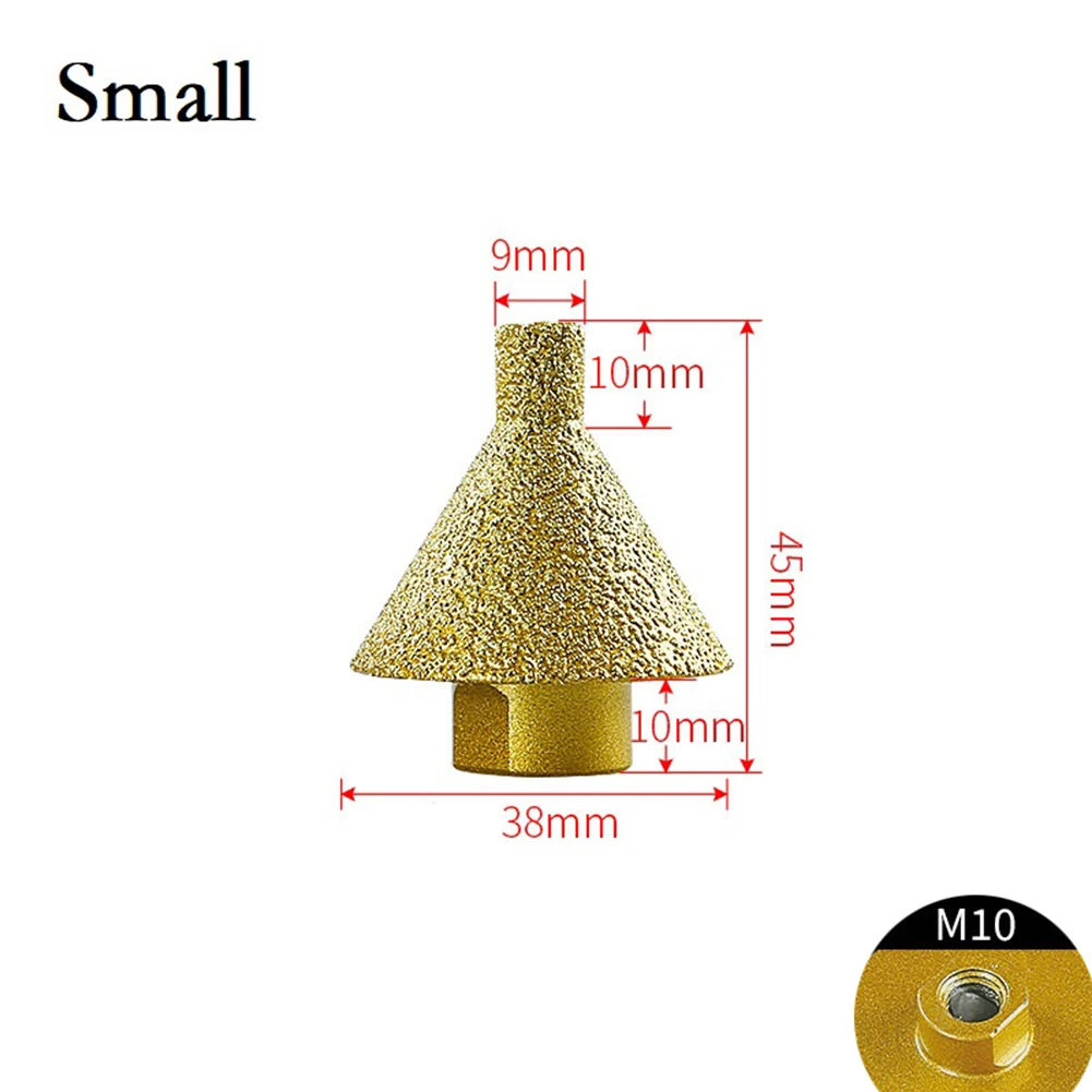 M10 Thread Diamond Chamfer Countersink Bits Cone Carve Polishing Grinding Wheel Bevel Trimming Existing Hole Tile Ceramic Marble
M10 Thread Diamond Chamfer Countersink Bits Cone Carve Polishing Grinding Wheel Bevel Trimming Existing Hole Tile Ceramic Marble