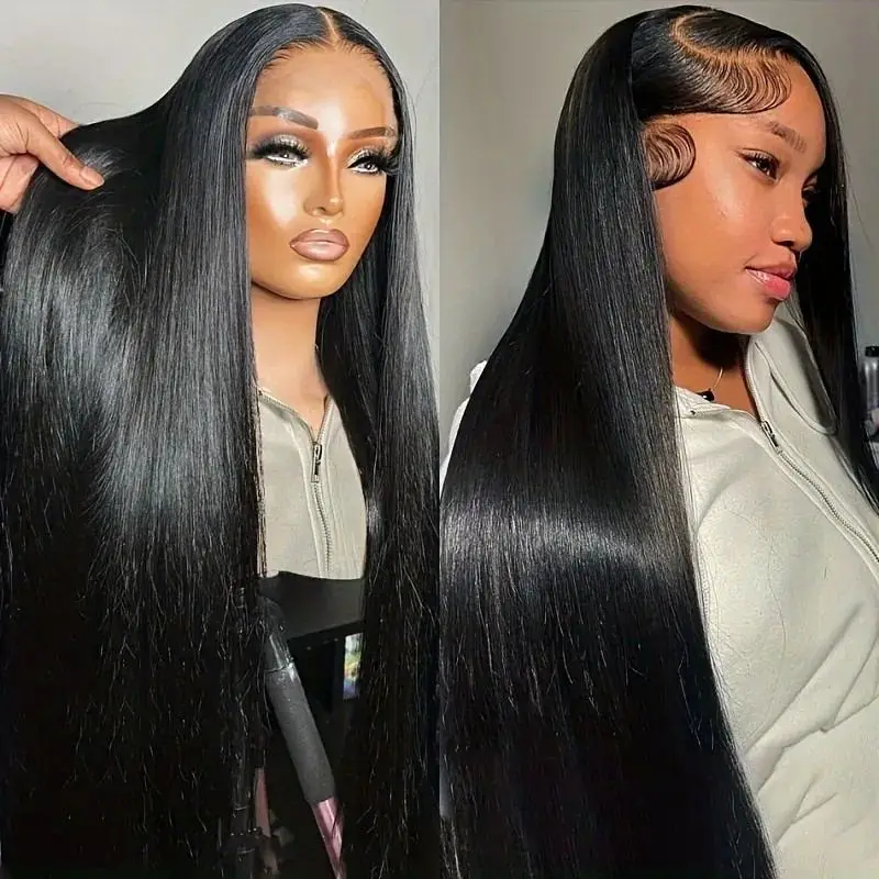 Straight Human Hair 13x4 13x6 Hd Lace Frontal Wig Brazilian Lace Front Human Hair Wigs Glueless For Women Pre Plucked
Straight Human Hair 13x4 13x6 Hd Lace Frontal Wig Brazilian Lace Front Human Hair Wigs Glueless For Women Pre Plucked