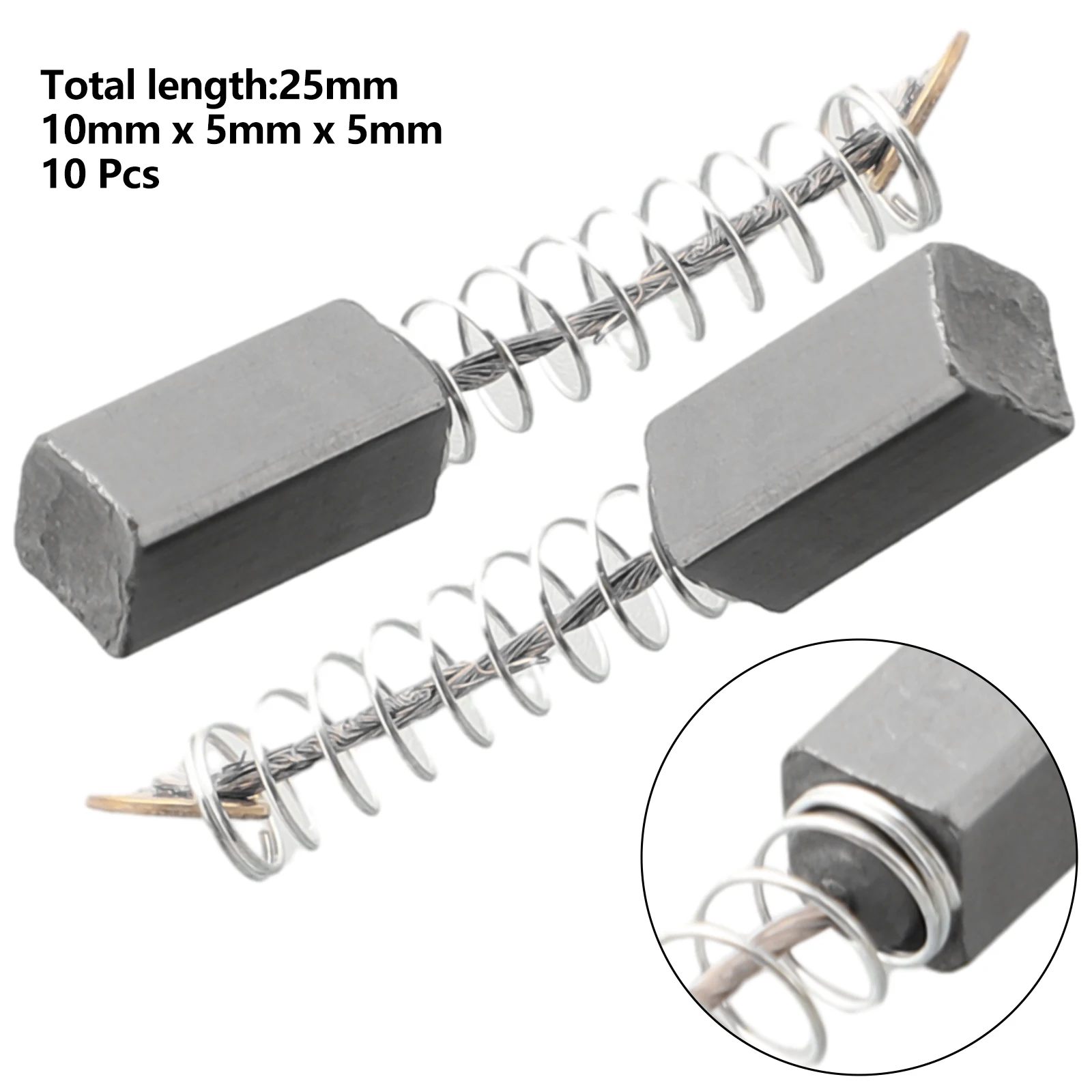 10pcs 10x5x5mm Carbon Brushes Replacement Service Part For Electric Motors Graphite Brushes Power Tools Accessories
10pcs 10x5x5mm Carbon Brushes Replacement Service Part For Electric Motors Graphite Brushes Power Tools Accessories