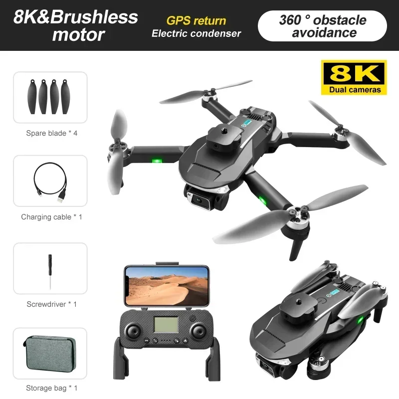 5G WiFi Fpv Drones Quad Toys New LU20 Professional GPS With 4K HD Camera Obstacle Avoidance
5G WiFi Fpv Drones Quad Toys New LU20 Professional GPS With 4K HD Camera Obstacle Avoidance