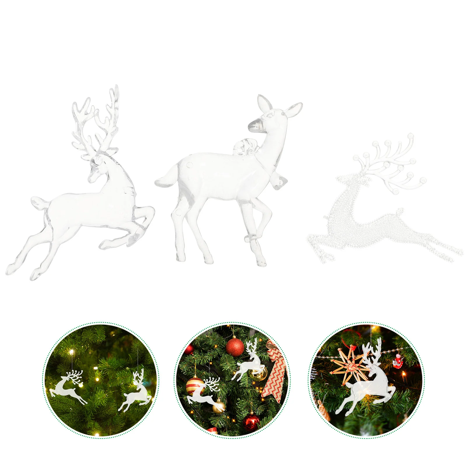 3 Pcs Deer Pendant Flash Suit Elk Party Supplies Xmas Decor Ornament Plastic Christmas Decoration Tree
3 Pcs Deer Pendant Flash Suit Elk Party Supplies Xmas Decor Ornament Plastic Christmas Decoration Tree