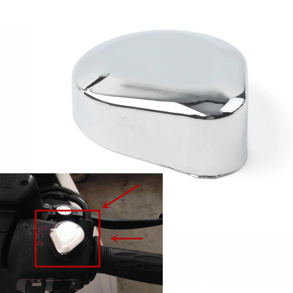 Motorcycle Plastic Fairing Kill Switch Cover Cap Chrome For Honda Goldwing GL1800 2001 2002 2003 2004 2005 2006 2007 2008-2011 
Motorcycle Plastic Fairing Kill Switch Cover Cap Chrome For Honda Goldwing GL1800 2001 2002 2003 2004 2005 2006 2007 2008-2011