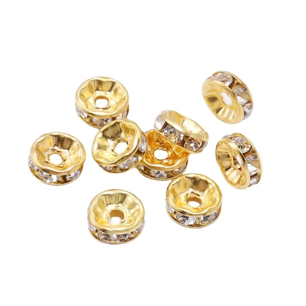 Hand Tool 50pcs 4mm Rhinestone Crystal Loose Spacer Beads DIY Jewelry Making Gasket Beads Home Decoration
Hand Tool 50pcs 4mm Rhinestone Crystal Loose Spacer Beads DIY Jewelry Making Gasket Beads Home Decoration