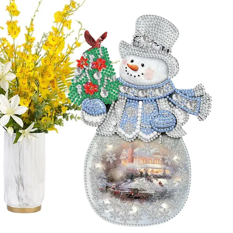 Christmas Snowman Crafts For Kids Rhinestone Painting Snowman Nowman Doll Christmas Tree Decoration Pointed For Christmas Home
Christmas Snowman Crafts For Kids Rhinestone Painting Snowman Nowman Doll Christmas Tree Decoration Pointed For Christmas Home