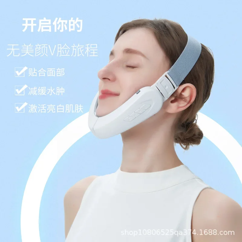 V-shaped face instrument thin micro current shaping face intelligent V-face beauty instrument face massager chin massager
V-shaped face instrument thin micro current shaping face intelligent V-face beauty instrument face massager chin massager