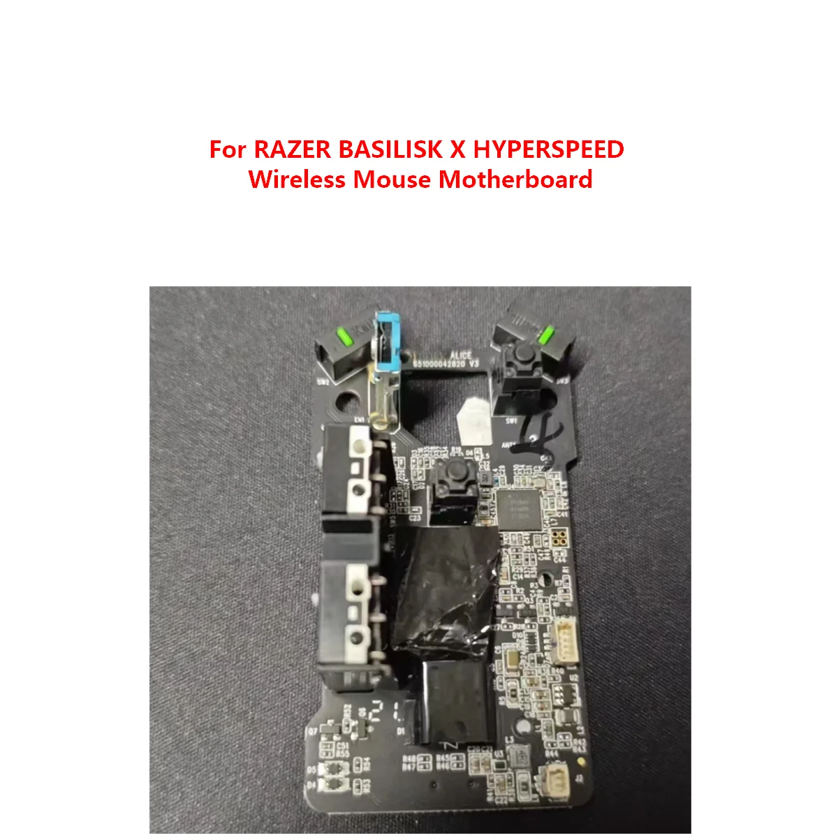 Original PCB accessories For RAZER BASILISK X HYPERSPEED Wireless Mouse Motherboard Original PCB accessories For RAZER BASILISK X HYPERSPEED Wireless Mouse Motherboard