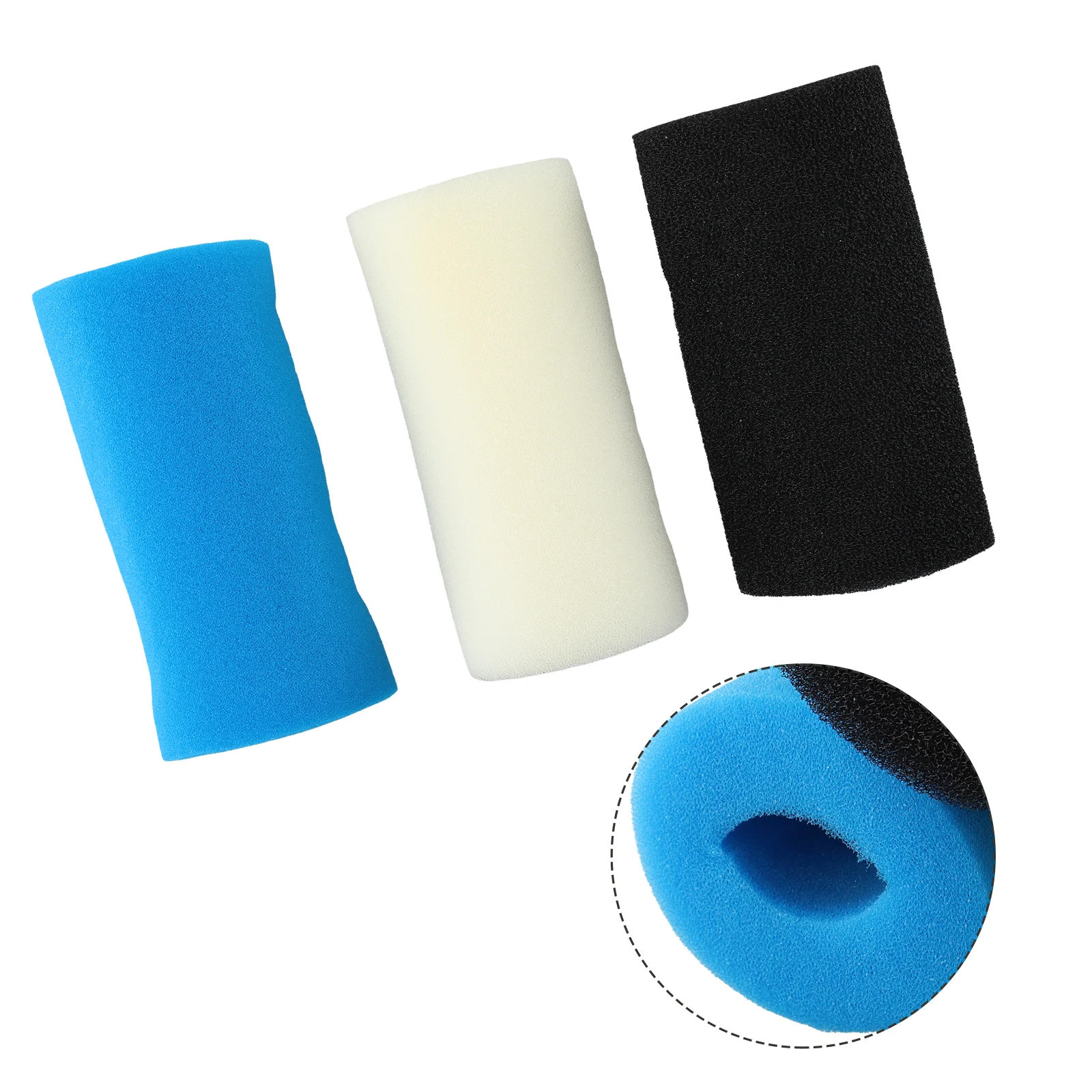 

3pcs Filter Sponge For Intex Type-A Foam Sponge Reusable Swimming Pool Filter Cartridge Washable 20.0*10.0*10.0cm