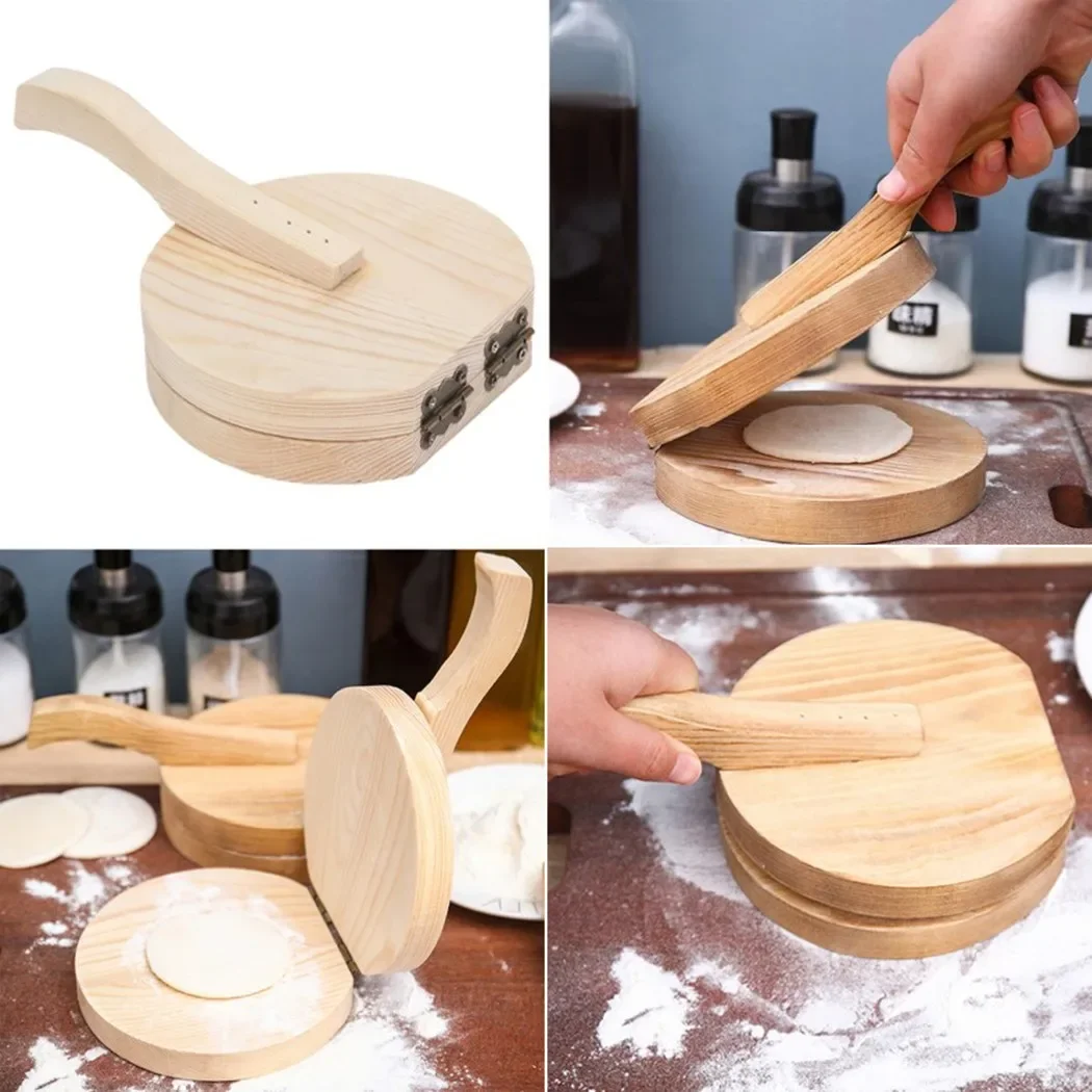 1pc Dough Pressing Tool Dough Presser Dumpling Skin Wood Dumpling Wrappers Presser Kitchen Gadgets Rolling Pins & Pastry Boards
1pc Dough Pressing Tool Dough Presser Dumpling Skin Wood Dumpling Wrappers Presser Kitchen Gadgets Rolling Pins & Pastry Boards