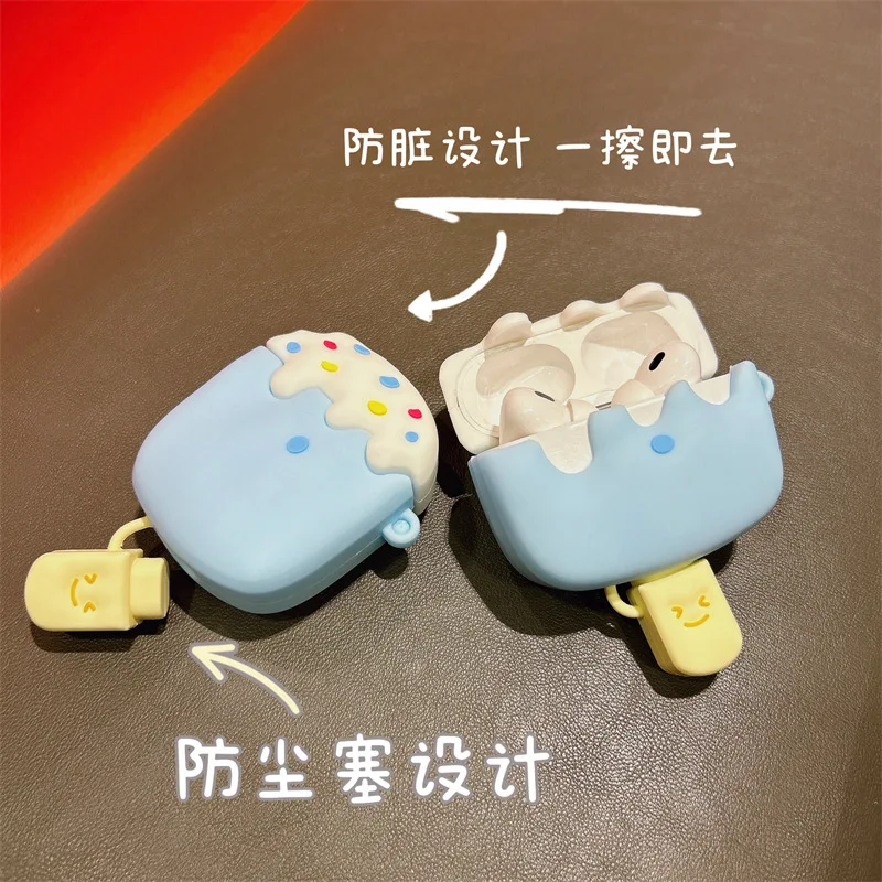 For Airpods Pro 2 Case 2022,Summer Ice Cream Case For Airpods Pro Case,Silicone Earphone Cover For Airpods 3 Case/Airpods 1/2
For Airpods Pro 2 Case 2022,Summer Ice Cream Case For Airpods Pro Case,Silicone Earphone Cover For Airpods 3 Case/Airpods 1/2