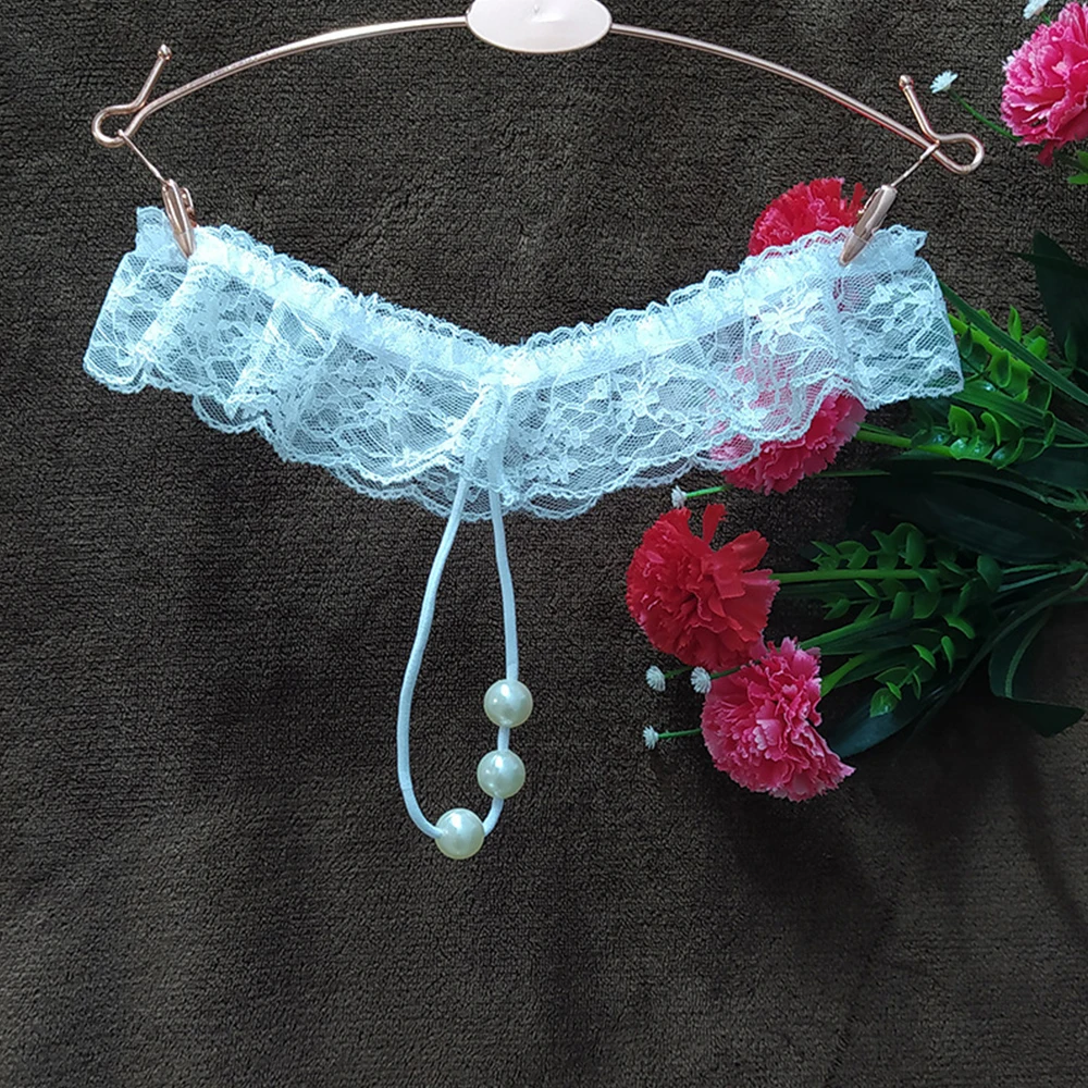 Sexy Women Lace Pink Pearl Erotic Thongs Panties Open Crotch T-Back Erotic Lingerie Female Crotchless Night Underwear G-String
Sexy Women Lace Pink Pearl Erotic Thongs Panties Open Crotch T-Back Erotic Lingerie Female Crotchless Night Underwear G-String