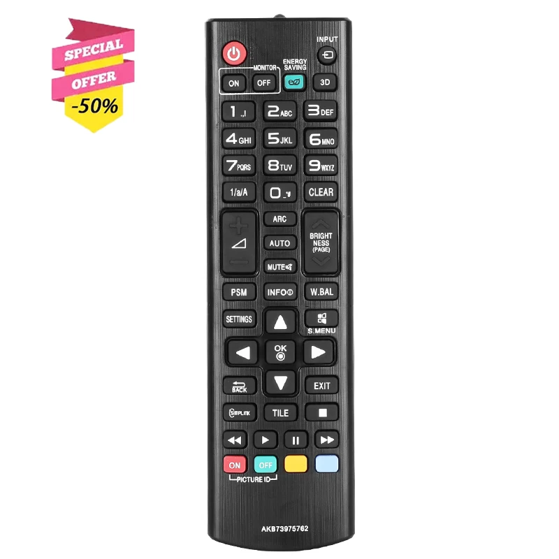AKB73975762 Remote Control For LG Smart TV 43SL5B 49SL5B 55SL5B 32SE3B 43SE3B 49SE3B 55SE3B 65SE3B 32SE3KB 43SE3KB 49SE3KB
AKB73975762 Remote Control For LG Smart TV 43SL5B 49SL5B 55SL5B 32SE3B 43SE3B 49SE3B 55SE3B 65SE3B 32SE3KB 43SE3KB 49SE3KB