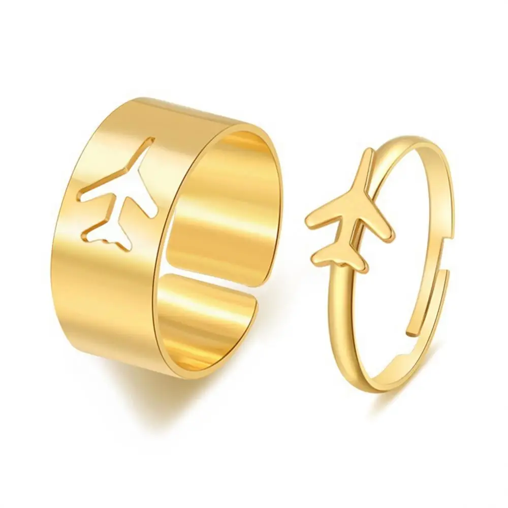 Couple Ring Set Butterfly Star Rings Party Women Men Lover Friendship Engagement Wedding Band Open Ring 2022 Trend Jewelry Gift Couple Ring Set Butterfly Star Rings Party Women Men Lover Friendship Engagement Wedding Band Open Ring 2022 Trend Jewelry Gift