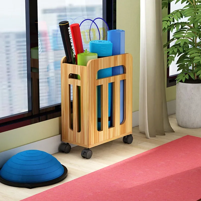 Thinning Wood Exercise Equipment Organizer Basket Yoga Mat Badminton Racket Storage Bucket Home Mobile Basket Children's Toys
Thinning Wood Exercise Equipment Organizer Basket Yoga Mat Badminton Racket Storage Bucket Home Mobile Basket Children's Toys