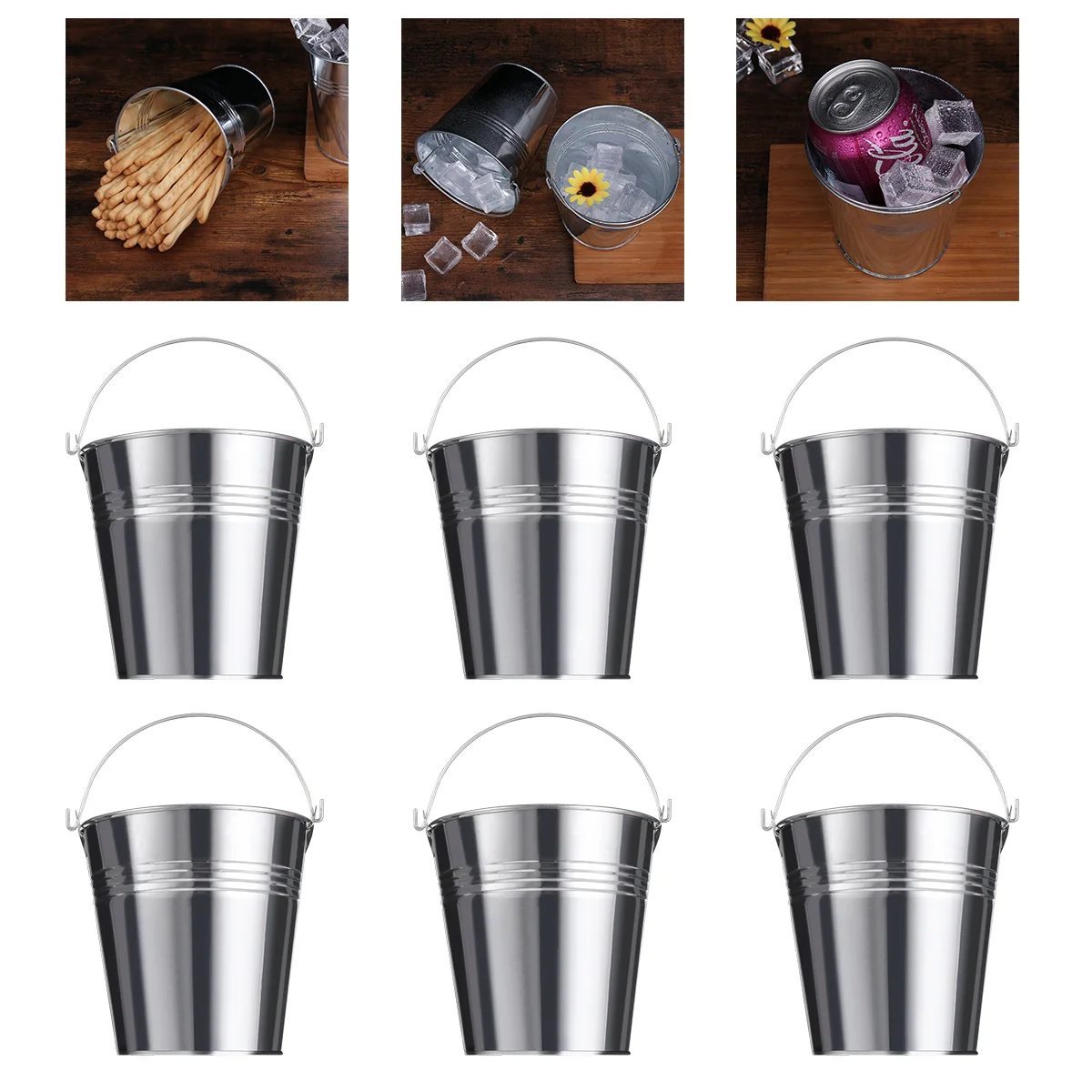 French Fries Metal Buckets Tin Pails with Handle Tinplate Pails Tinplate Bucket for Party Supplies, Flower Vases, Wedding
French Fries Metal Buckets Tin Pails with Handle Tinplate Pails Tinplate Bucket for Party Supplies, Flower Vases, Wedding