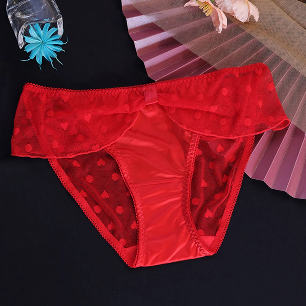 Sexy Panties Underwear For Women Lace Intimate Ladies Low-rise Seamless Natal Year Solid Briefs Wave Lace Edge Shorts
Sexy Panties Underwear For Women Lace Intimate Ladies Low-rise Seamless Natal Year Solid Briefs Wave Lace Edge Shorts