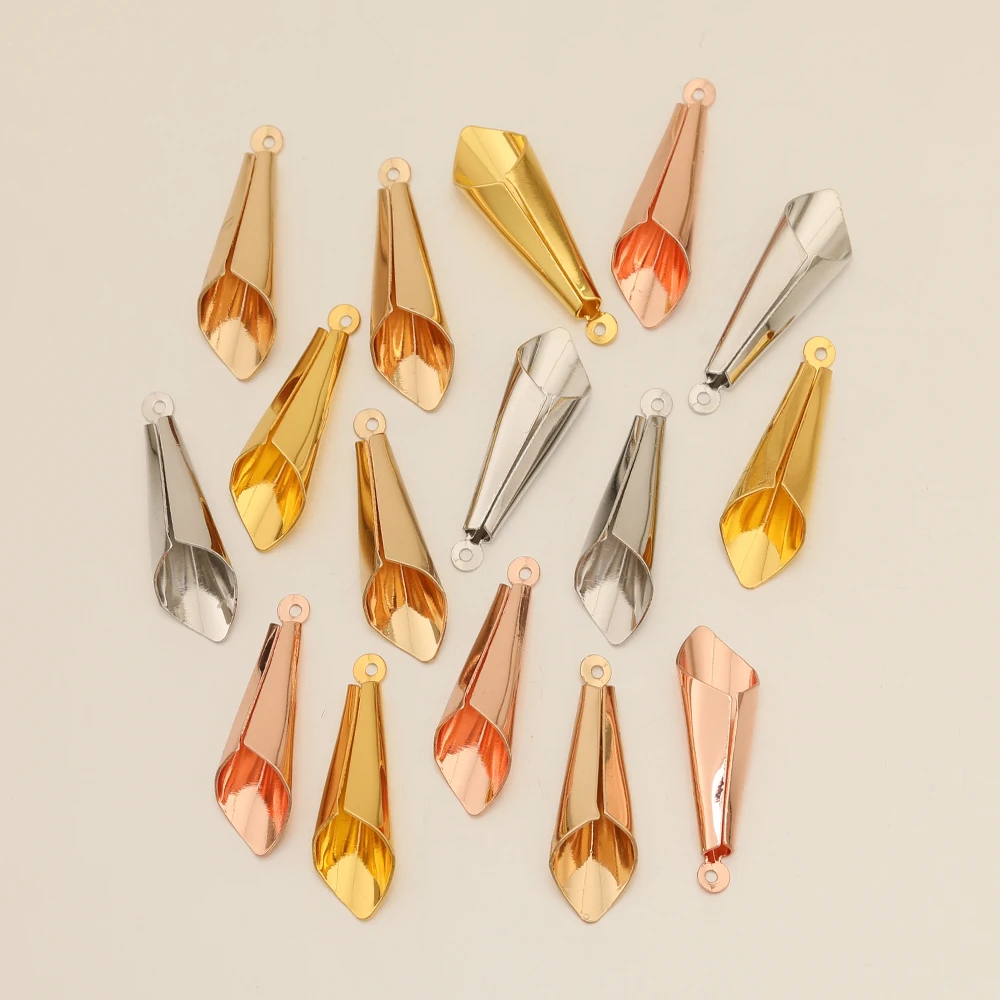 WHSOK 100Pcs 8*26MM Copper Metal/Tassel Caps/Smooth Surface/Jewelry Accessories/Cone Shapes/Jewelry Findings & Components
WHSOK 100Pcs 8*26MM Copper Metal/Tassel Caps/Smooth Surface/Jewelry Accessories/Cone Shapes/Jewelry Findings & Components
