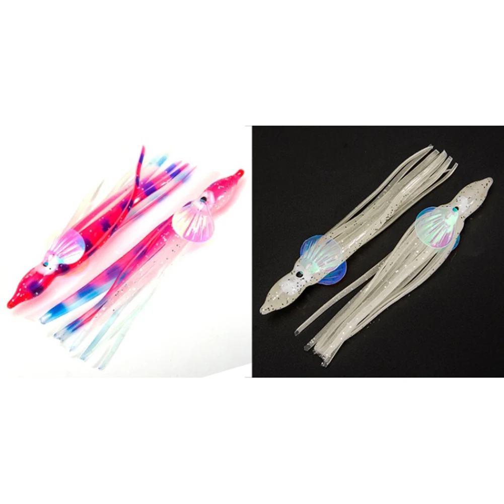 Kits Squid Lure PVC Saltwater Fish Skirts Jig Tackle Luminous Octopus Soft Travel 5/6/10cm Accessories Durable
Kits Squid Lure PVC Saltwater Fish Skirts Jig Tackle Luminous Octopus Soft Travel 5/6/10cm Accessories Durable