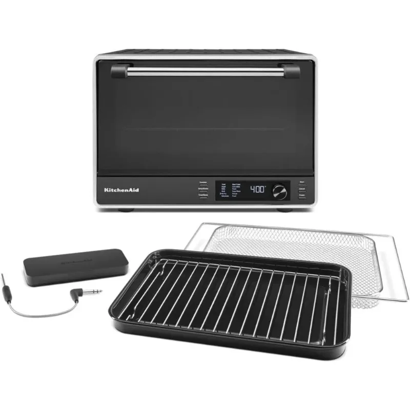 

Dual Convection Countertop Oven with Air Fry and Temperature Probe - KCO224BM, Black Matte