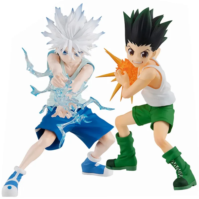 

In Stock Original Good Smile GSC Pop Up Parade Killua Zoldyck Gon Freecss 12.5CM Anime Figure Model Collectible Action Toys Gift