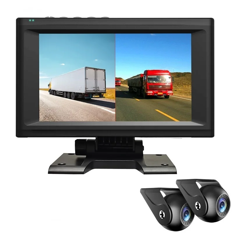 7"Dual Lens Truck DVR Driving Recorder 1080P Front And Rear Dual Recording AHD Night Vision Reversing Camera 15M Cable
7"Dual Lens Truck DVR Driving Recorder 1080P Front And Rear Dual Recording AHD Night Vision Reversing Camera 15M Cable