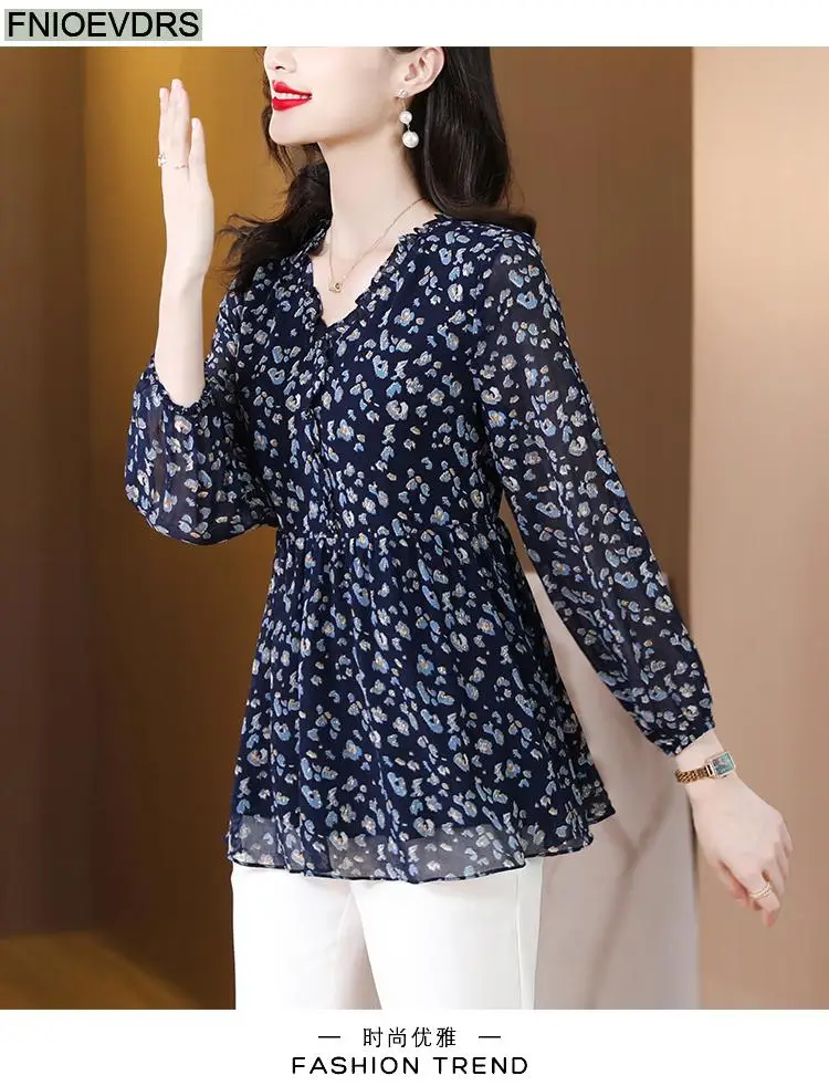 S-2XL 2023 Women Hot Sales Fashion Elegant Office Lady Work Ruffles Shirt Casual Belly Tunic Peplum Ruffles Tops And Blouses S-2XL 2023 Women Hot Sales Fashion Elegant Office Lady Work Ruffles Shirt Casual Belly Tunic Peplum Ruffles Tops And Blouses