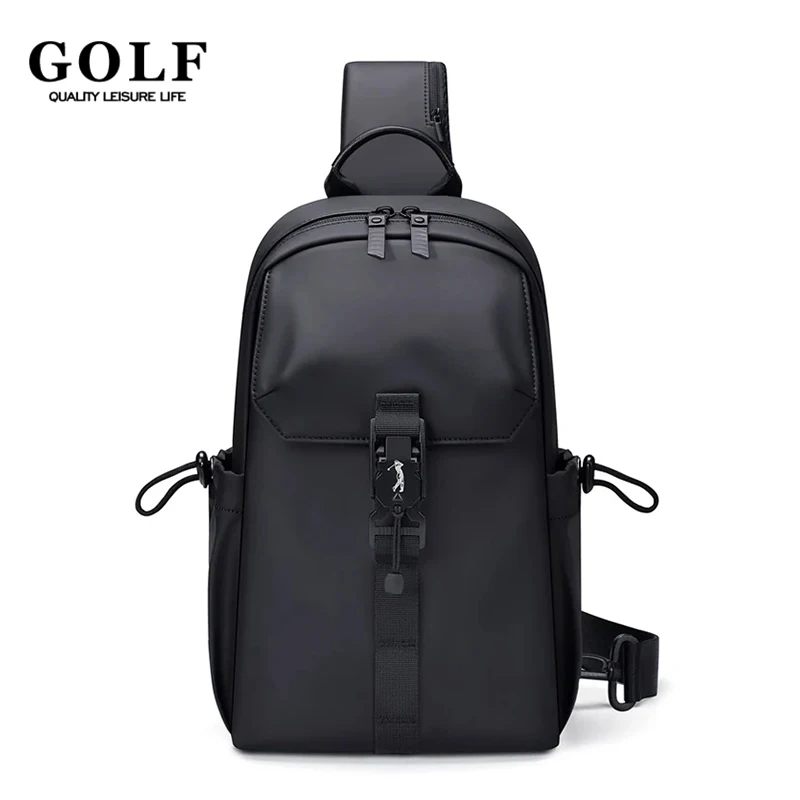 GOLF Casual Chest Bag Men Nylon Shoulder Crossbody Purse Bag with Handle Waterproof Small Cross Handbag Men's Bags Free Shipping
GOLF Casual Chest Bag Men Nylon Shoulder Crossbody Purse Bag with Handle Waterproof Small Cross Handbag Men's Bags Free Shipping