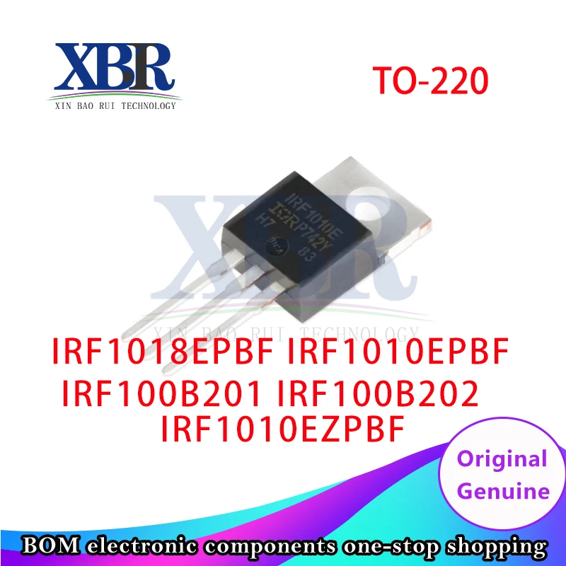 5 Piece IRF1018EPBF IRF1010EZPBF IRF1010EPBF IRF100B201 IRF100B202 TO-220 New and original 100% quality
5 Piece IRF1018EPBF IRF1010EZPBF IRF1010EPBF IRF100B201 IRF100B202 TO-220 New and original 100% quality