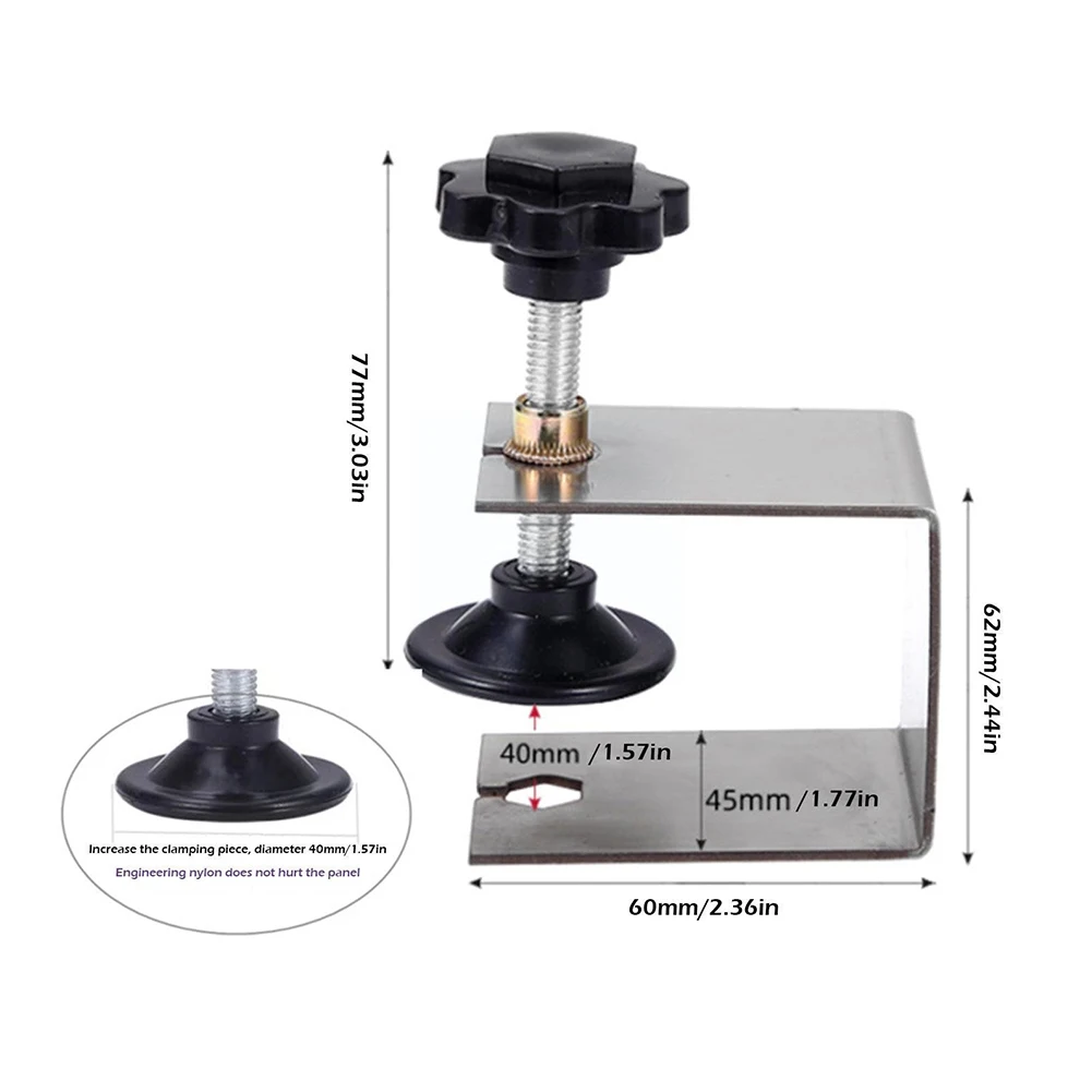 C Type Heavy Duty Drawer Front Clamps For Woodworking Installation Clamps Holder Aids Jig Tool Adjustable Fixing Clip
C Type Heavy Duty Drawer Front Clamps For Woodworking Installation Clamps Holder Aids Jig Tool Adjustable Fixing Clip