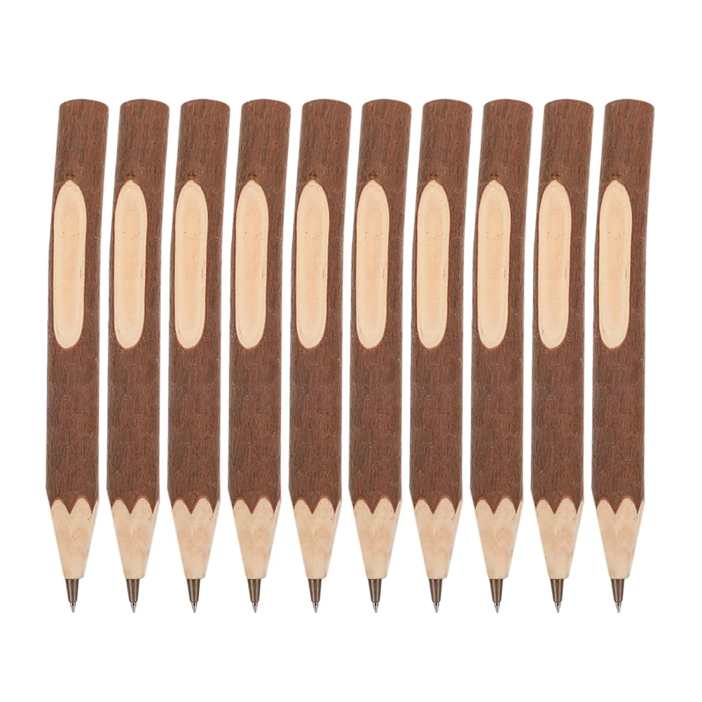 10Pcs Wood Ballpoint Pens Portable Writing Pens Unique Ballpoint Pens Stylish Wood Pens Gifts
10Pcs Wood Ballpoint Pens Portable Writing Pens Unique Ballpoint Pens Stylish Wood Pens Gifts