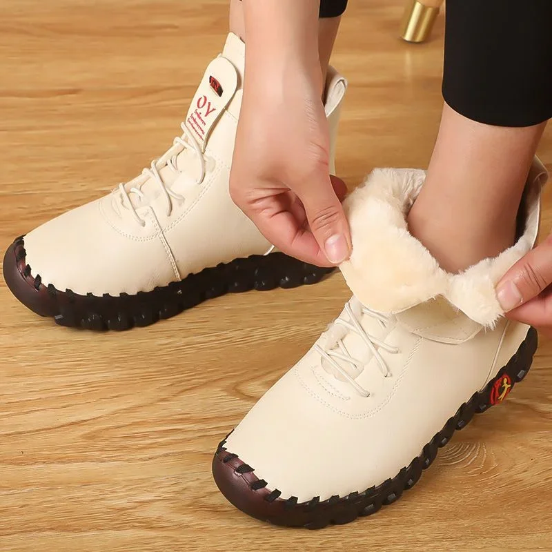 Shoes Female 2023 New Women's Short Leather Boots Ladies Furry Orthopedic Shoes Woman Winter Waterproof Snow Boot Botas Mujer
Shoes Female 2023 New Women's Short Leather Boots Ladies Furry Orthopedic Shoes Woman Winter Waterproof Snow Boot Botas Mujer