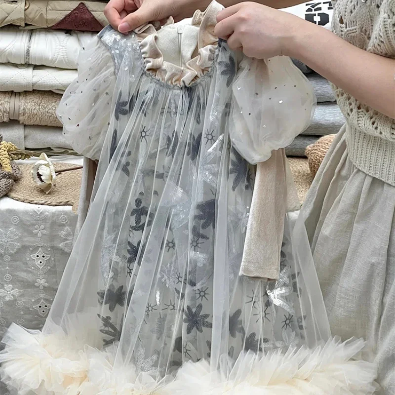 Детская одежда в Корейском стиле, плюшевое платье принцессы для девочек, осень и зима 2023, прекрасное темпераментное платье на день рождения для маленьких девочек
Детская одежда в Корейском стиле, плюшевое платье принцессы для девочек, осень и зима 2023, прекрасное темпераментное платье на день рождения для маленьких девочек