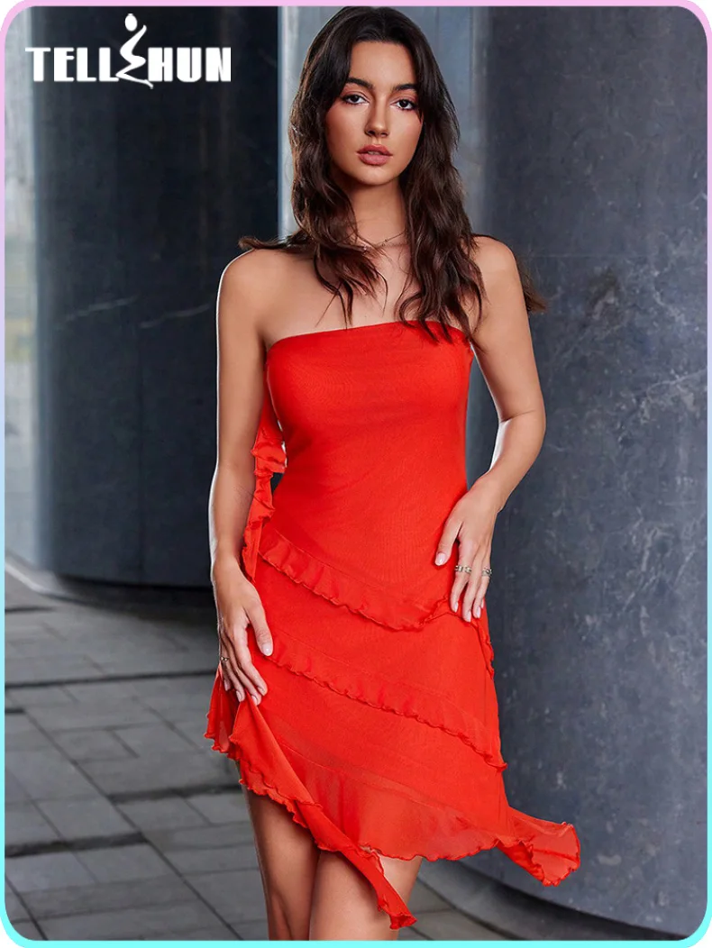 Strapless tassel Elegant gowns mini dresses for women red sexy backless evening party formal occasion dresses gala outfits new
Strapless tassel Elegant gowns mini dresses for women red sexy backless evening party formal occasion dresses gala outfits new