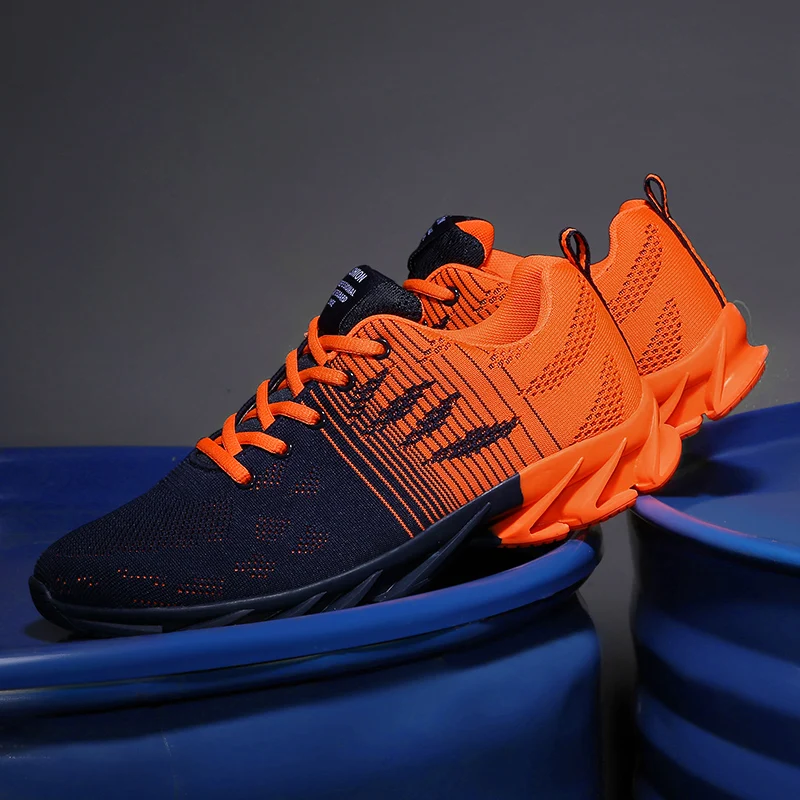 Breathable Flying Woven Running Shoes Men's Shoes Non-slip Lace-up Sneakers Men Outdoor Sport Shoes Zapatillas Hombre Deportiva
Breathable Flying Woven Running Shoes Men's Shoes Non-slip Lace-up Sneakers Men Outdoor Sport Shoes Zapatillas Hombre Deportiva