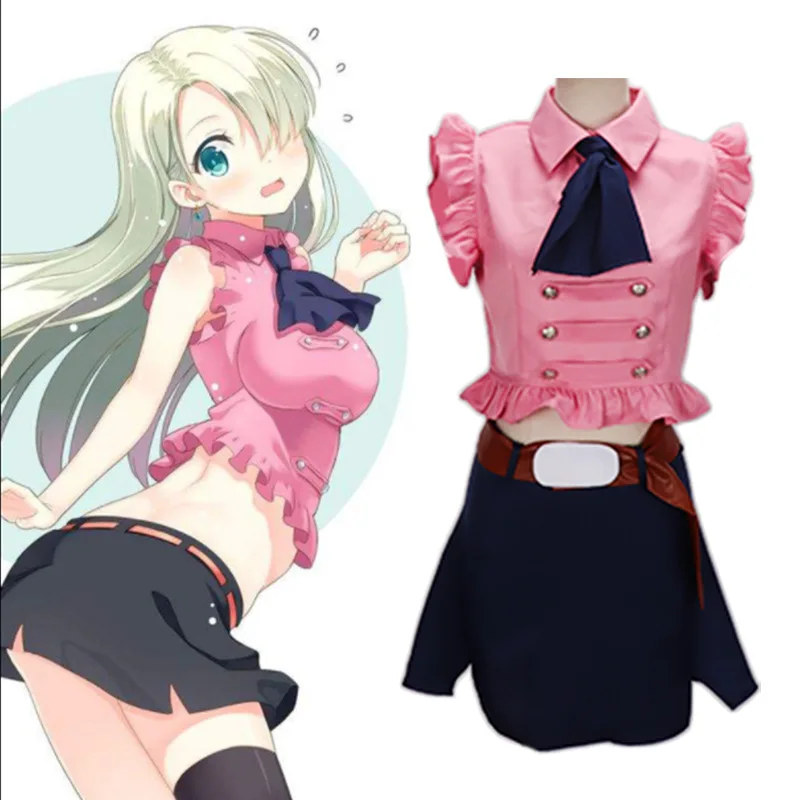 Anime The Seven Deadly Sins Elizabeth Liones Girls Cosplay Costumes Wig Set Halloween Christmas Carnival Party Dress Up
Anime The Seven Deadly Sins Elizabeth Liones Girls Cosplay Costumes Wig Set Halloween Christmas Carnival Party Dress Up
