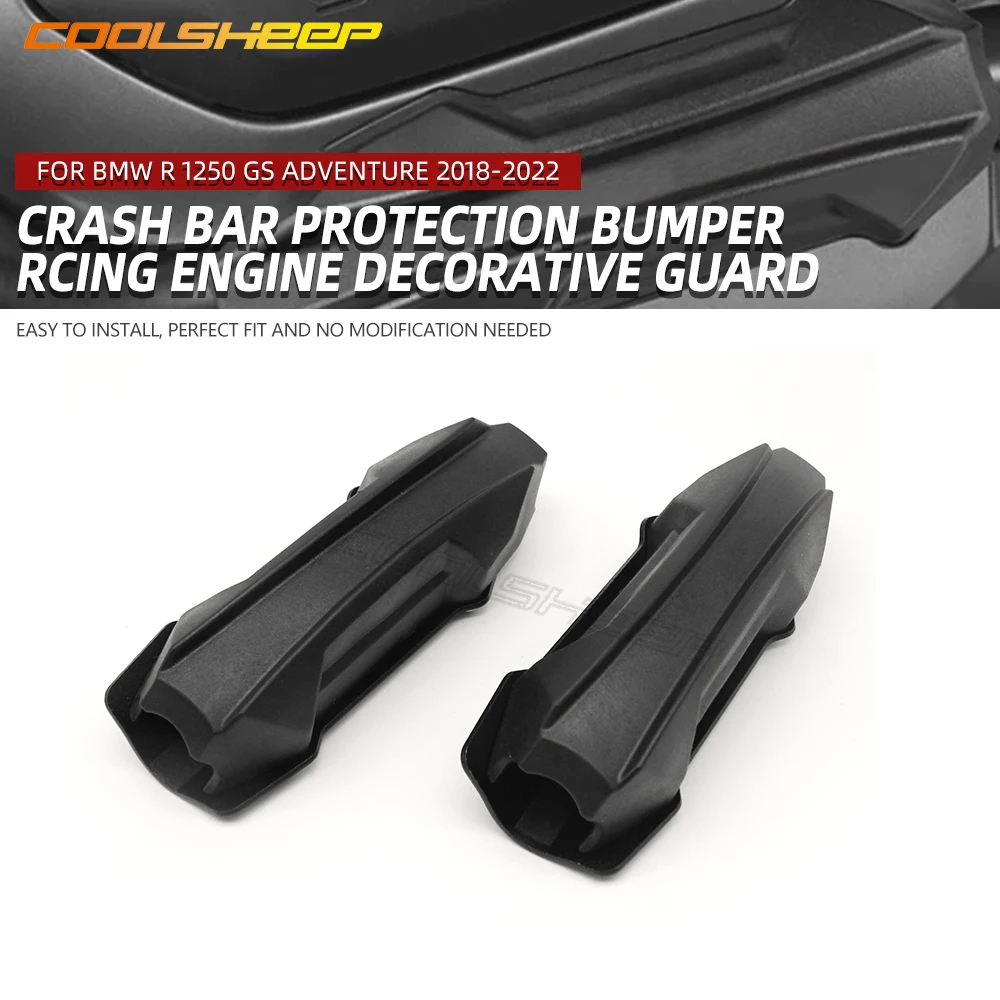 R1250GS Motocycle Rcing Engine Crash Bar Protection Bumper Decorative Guard Block Black For BMW R 1250 GS Adventure 2018-2022
R1250GS Motocycle Rcing Engine Crash Bar Protection Bumper Decorative Guard Block Black For BMW R 1250 GS Adventure 2018-2022