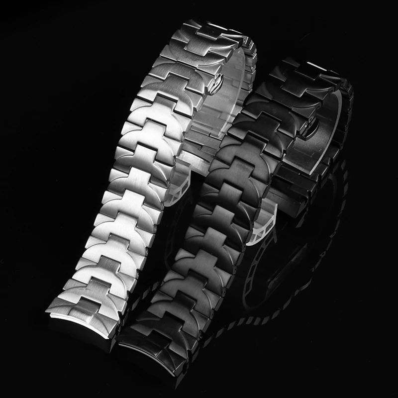 316L Stainless Steel watch band For PAM wristband 24mm high quality silver curved end watchband man's bracelet butterfly buckle
316L Stainless Steel watch band For PAM wristband 24mm high quality silver curved end watchband man's bracelet butterfly buckle