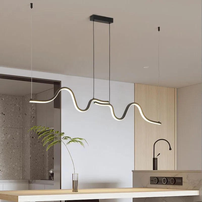 

Modern Led Pendant Lights for Dining Room Bedroom Bedside Chandelier Home Hanging Lamp Lighting Suspension Design Luster Fixture