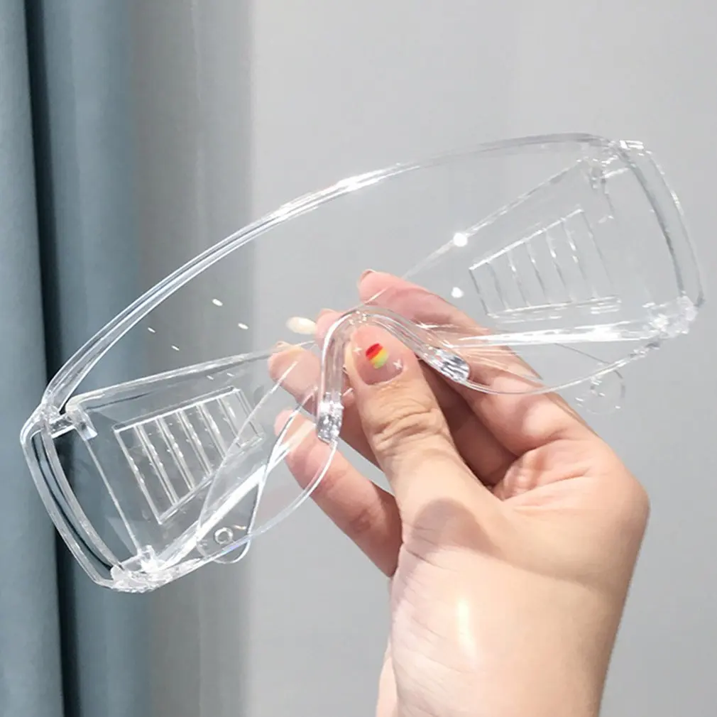 Safety Glasses Lab Eye Protection Anti-saliva Protective Eyewear Transparent Lens Workplace Safety Goggles Anti-dust Supplies
Safety Glasses Lab Eye Protection Anti-saliva Protective Eyewear Transparent Lens Workplace Safety Goggles Anti-dust Supplies