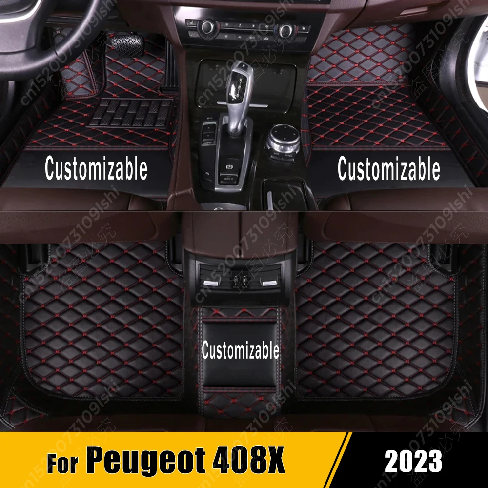 Автомобильные напольные коврики с логотипом под заказ для Peugeot 408X 2023, детали интерьера, аксессуары, защитные детали
Автомобильные напольные коврики с логотипом под заказ для Peugeot 408X 2023, детали интерьера, аксессуары, защитные детали