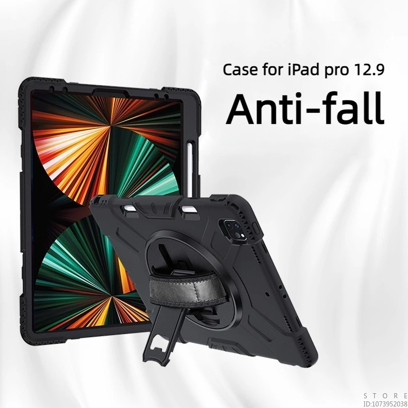 Case for IPad Pro 12.9” (6th/5th/4th/3rd Generation, 2022/2021/2020/2018), Anti-fall Protective Case with Pencil Holder
Case for IPad Pro 12.9” (6th/5th/4th/3rd Generation, 2022/2021/2020/2018), Anti-fall Protective Case with Pencil Holder