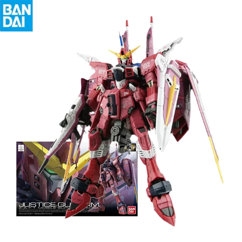 Bandai Gunpla Rg 1/144 ZGMF-X09A Justice Gundam Assembly Model High Quality Collectible Anime robot kits Models Kids Gift
Bandai Gunpla Rg 1/144 ZGMF-X09A Justice Gundam Assembly Model High Quality Collectible Anime robot kits Models Kids Gift