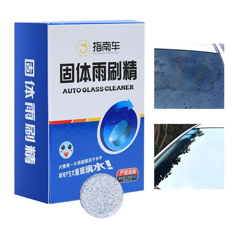 

Windscreen Washer Tablets Concentrated Tablets Detergent Multifunctional Windscreen Cleaner Effervescent Tablet For Cars