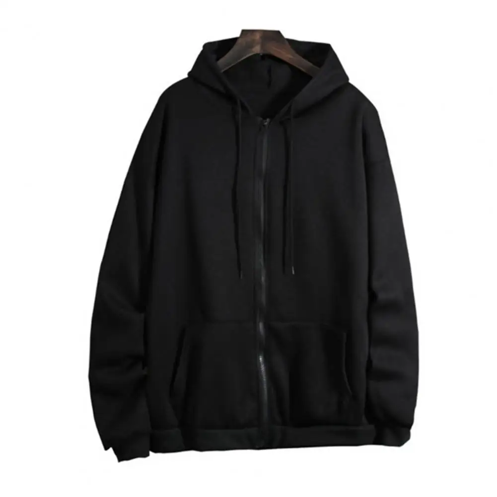 Men Hoodie Coat Long Sleeves Hat Keep Warm Plush Casual Spring Coat Autumn Hoodie Coat for Work
Men Hoodie Coat Long Sleeves Hat Keep Warm Plush Casual Spring Coat Autumn Hoodie Coat for Work